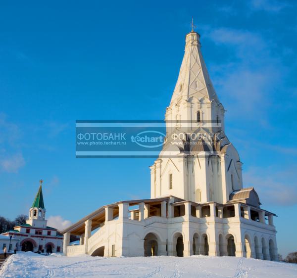 Россия. Москва. Коломенское / Город, архитектура / архитектура и скульптура