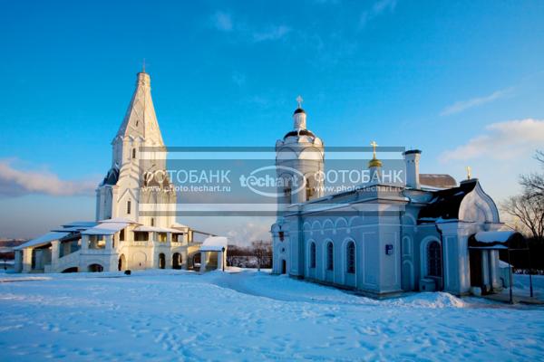 Россия. Москва. Коломенское / Город, архитектура / архитектура и скульптура