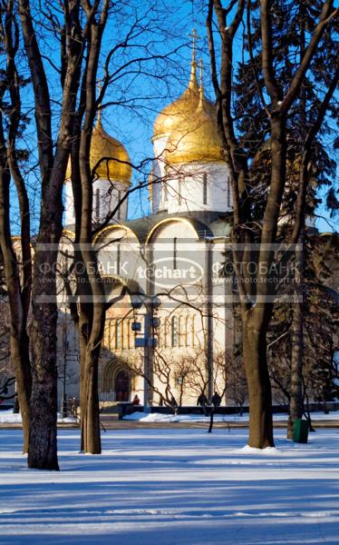 Россия. Москва. Собор в Кремле / Город, архитектура / архитектура и скульптура