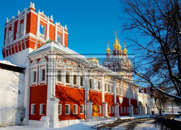 Россия. Москва. Новодевичий монастырь / Город, архитектура / архитектура и скульптура