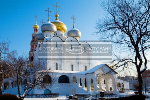 Россия. Москва. Новодевичий монастырь. Смоленский собор / Город, архитектура / архитектура и скульптура