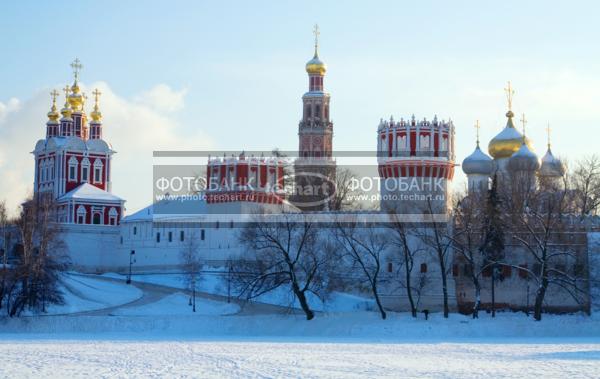 Россия. Москва. Новодевичий монастырь. Панорама / Город, архитектура / архитектура и скульптура