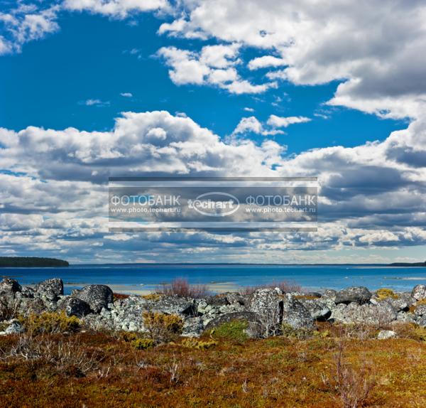 Россия. Природа России. Белое Море. Острова, камни и небо / Природа / прочее