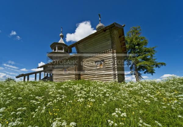 Природа России. Карелия. Маньга. Рождественская часовня / Город, архитектура / национальная архитектура