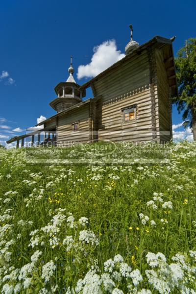 Природа России. Карелия. Маньга. Рождественская часовня / Город, архитектура / национальная архитектура