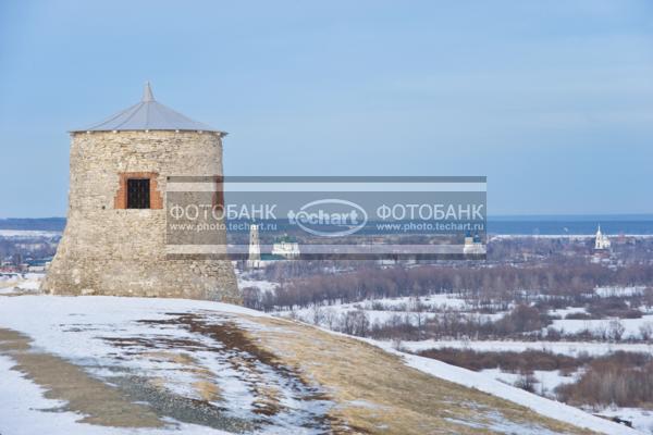 Россия. Елабуга. Старое городище / Город, архитектура / архитектура и скульптура