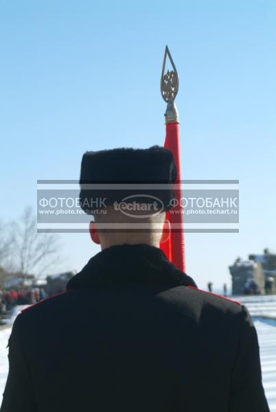 Россия. Волгоград. Мамаев курган. Караул / Люди / профессии и деятельность