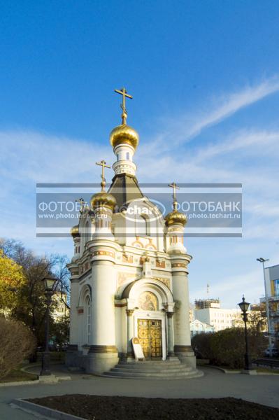 Россия. Екатеринбург. Часовня святой Екатерины / Город, архитектура / архитектура и скульптура