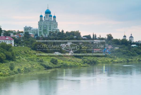 Россия. Елец. Город над Быстрой Сосной / Город, архитектура / городской пейзаж