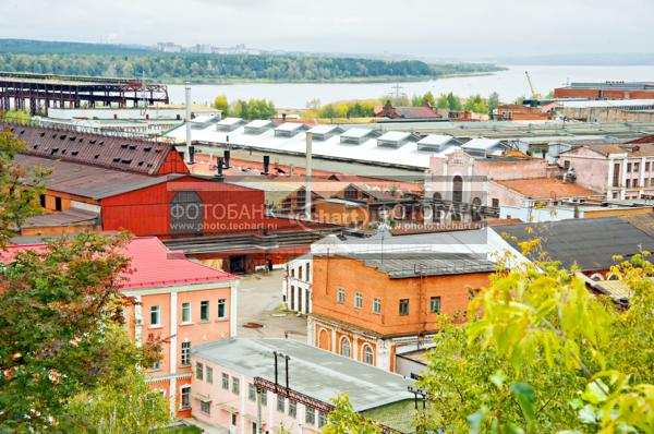 Россия. Пермь. Мотовивилиха. Панорама города / Город, архитектура / архитектура и скульптура