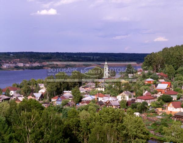 Россия. Плес / Город, архитектура / городской пейзаж