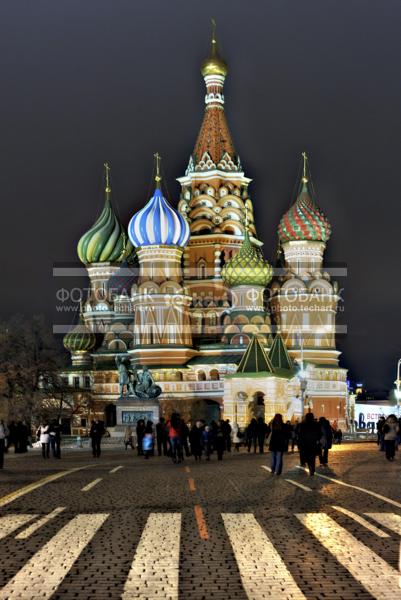 Москва. Собор Василия блаженного / Город, архитектура / архитектура и скульптура