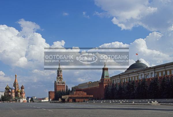 Москва. Кремль и Красная площадь / Город, архитектура / городской пейзаж