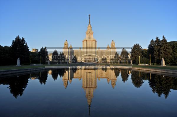 Москва. МГУ / Город, архитектура / архитектура и скульптура