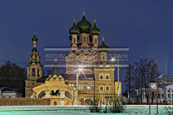 Москва. Останкино. Троицкая церковь / Город, архитектура / архитектура и скульптура