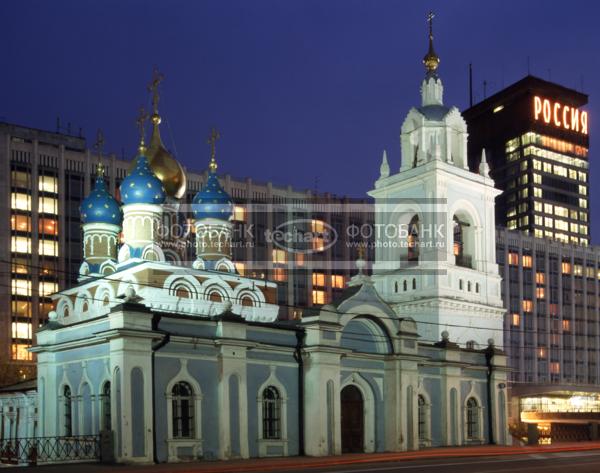 Москва. Церковь св. Георгия на Варварке / Город, архитектура / архитектура и скульптура