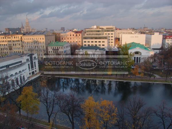 Москва. Чистые пруды / Город, архитектура / городской пейзаж