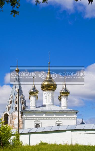 Русские города. Золотое Кольцо. Гороховец. Никольский монастырь / Город, архитектура / архитектура и скульптура