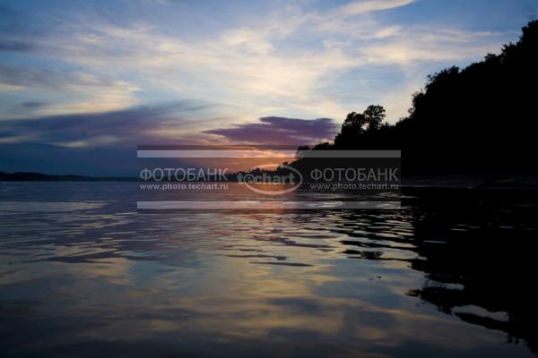 Россия. Ростов Великий. Закат / Природа / закаты и рассветы