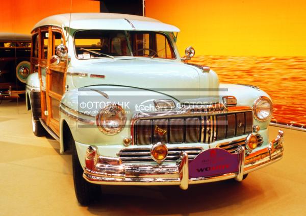 Ретро-автомобили. Ford Mercury woody 1948. Форд / Техника, транспорт / Автомобильный