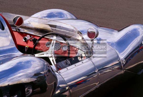 Ретро-автомобили. Jaguar XKR 1958. Ягуар / Техника, транспорт / Автомобильный