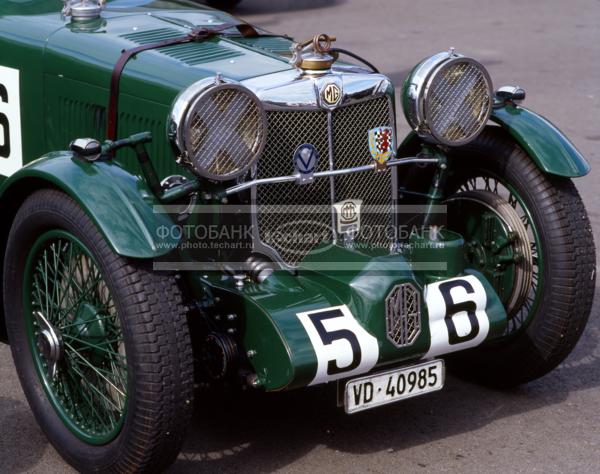 Ретро-автомобили. MG seria K 1932 / Техника, транспорт / Автомобильный