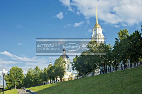 Рыбинск. Спасо-Преображенский собор / Город, архитектура / городской пейзаж