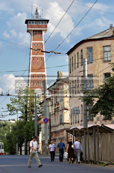 Рыбинск. Пожарная колонча / Город, архитектура / архитектура и скульптура