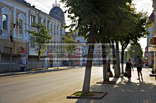 Рыбинск. Центр города / Город, архитектура / городской пейзаж