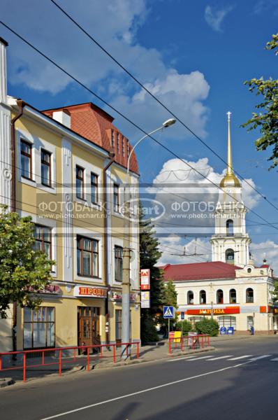 Рыбинск. Центр города / Город, архитектура / городской пейзаж