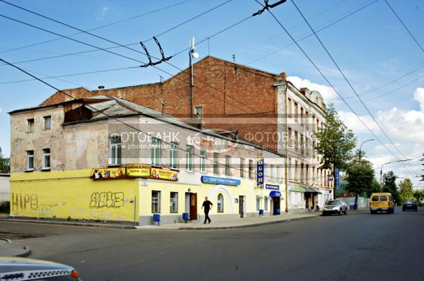 Рыбинск. Центр города. Улица / Город, архитектура / архитектура и скульптура