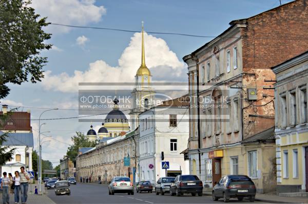 Рыбинск. Центр города. Улица / Город, архитектура / архитектура и скульптура