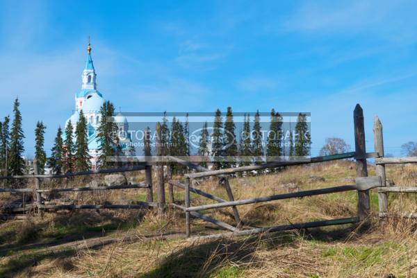 Россия. Валаам. Валаамский Спасо-преображенский собор / Город, архитектура / национальная архитектура