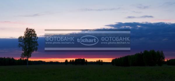 Росссия. Костромская область. Закат / Природа / закаты и рассветы