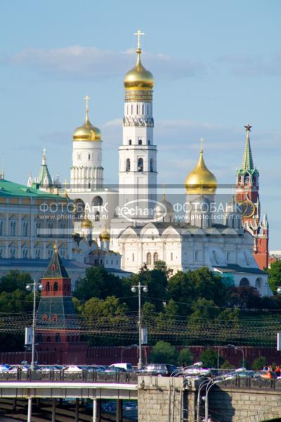 Россия. Москва. Купола / Город, архитектура / архитектура и скульптура