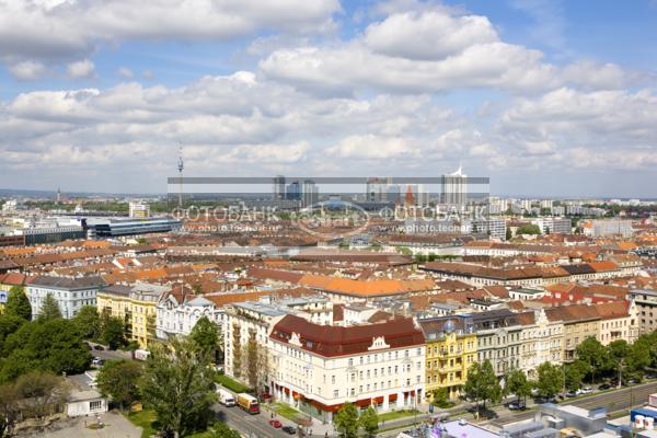 Европа. Австрия. Вена. Панорама на город / Город, архитектура / городской пейзаж