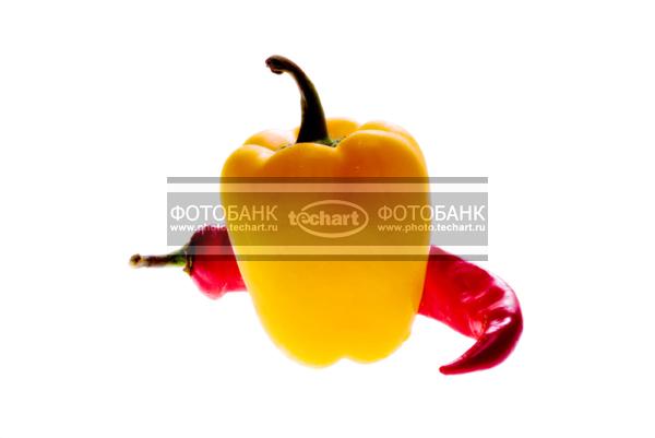 Красный и желтый перец / Еда и напитки / продукты