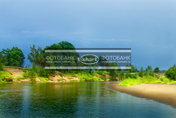 Природа России. Калужская  область. Река Жиздра / Природа / реки и озера