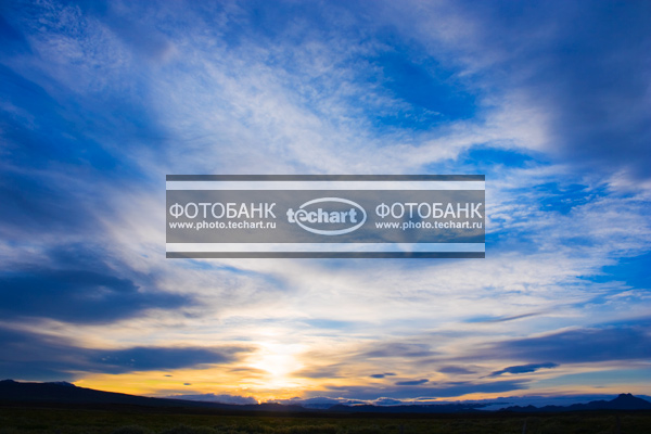 Исландия. Рассвет в горах / Природа / закаты и рассветы