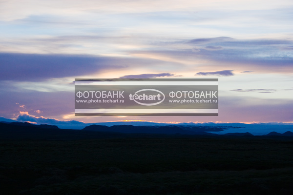 Исландия. Рассвет в горах / Природа / закаты и рассветы