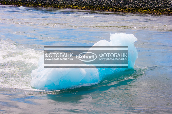 Исландия. Ледник. Озеро / Природа / реки и озера