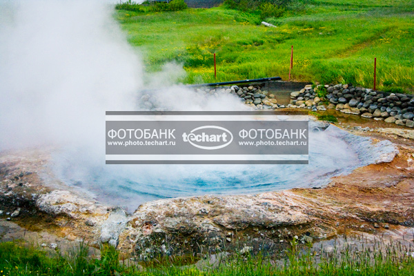 Исландия.  Гейзер / Природа / реки и озера