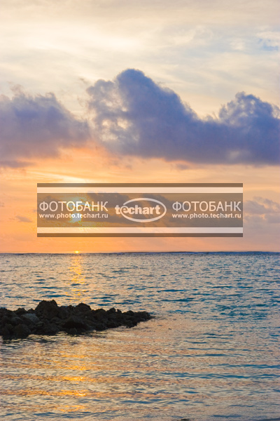 Мальдивы. Закат / Природа / закаты и рассветы