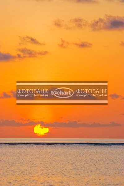 Мальдивы. Закат / Природа / закаты и рассветы