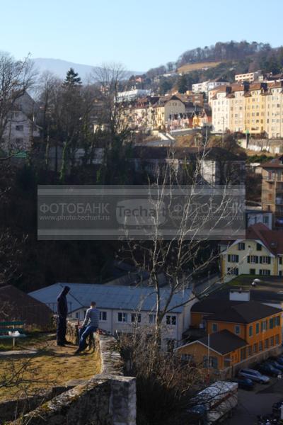 Европа. Швейцария. город Невшатель / Город, архитектура / городской пейзаж