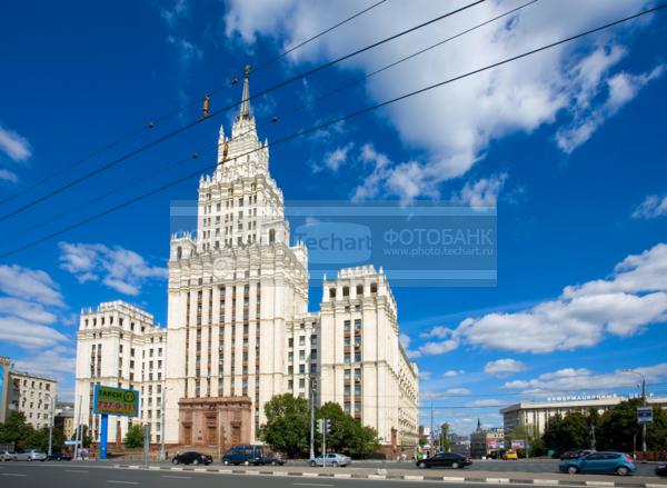 Россия. Москва. Сталинские высотки.  / Город, архитектура / архитектура и скульптура