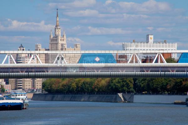 Россия. Москва. Багратионов мост / Город, архитектура / городской пейзаж