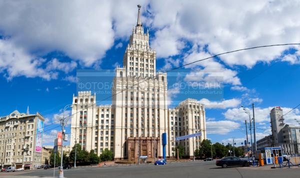 Россия. Москва. Сталинские высотки.  / Город, архитектура / архитектура и скульптура