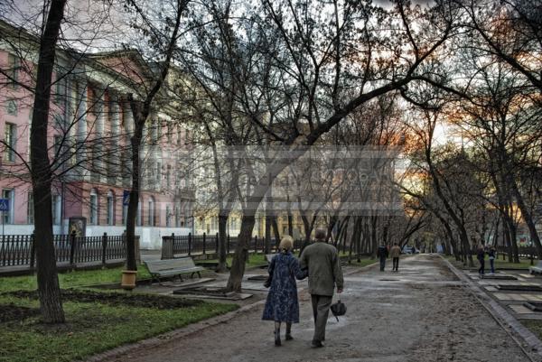 Москва. Бульварное кольцо / Город, архитектура / городской пейзаж