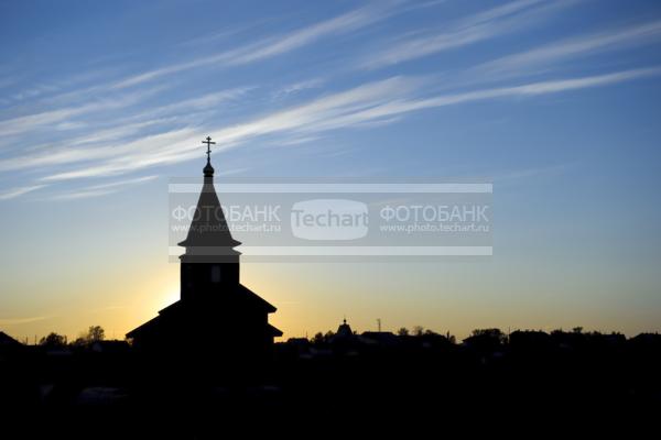 Россия. Соловецкие острова. Соловки. Соловецкий монастырь / Природа / закаты и рассветы